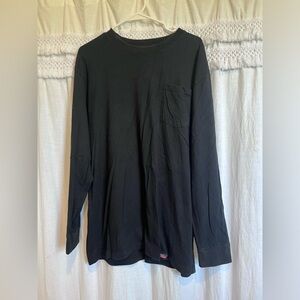 Dickies Men's Black Long Sleeve Tee